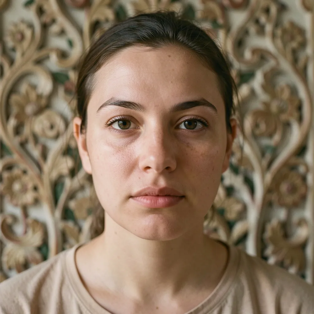 Artistic portrait example
