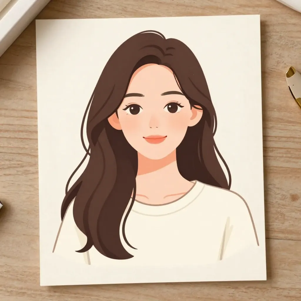 Realistic portrait style